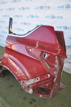 Quarter wing rear left Ford Escape MK3 13-19 red, small dent
