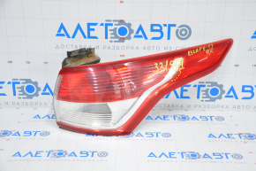 Outer wing lamp right Ford Escape MK3 13-16 prerest, cracks in glass