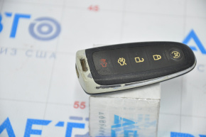 Ford Escape MK3 13-19 smart key 5 buttons, peeling chrome