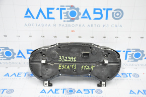 Instrument cluster Ford Escape MK3 13-16 prerest large screen, 112k