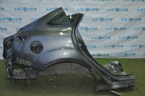 Quarter wing rear right Ford Focus mk3 11-18 4d graphite, small bumps