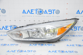 Headlight front left bare Ford Focus mk3 15-18 rest halogen light