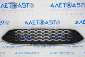 Ford Focus mk3 15-18 radiator grille rest chrome frame, crack