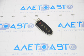 Ford Focus mk3 11-18 smart key 5 buttons, with autostart, chrome useful