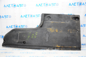 Rear right underbody protection Hyundai Sonata 15-16, fastening torn