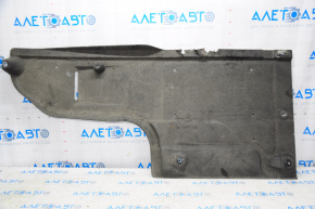 Rear right underbody protection Hyundai Sonata 15-16, fastening torn