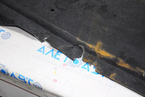 Rear right underbody protection Hyundai Sonata 15-16, fastening torn