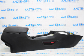 Console central armrest and cup holders Jeep Cherokee KL 14-23 black, TRH, scratch