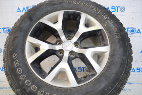 Wheel disk R17 Jeep Cherokee KL 14-18 Trailhawk curb