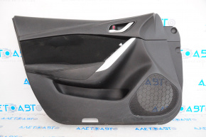 Door trim card front left Mazda 6 13-15 Sport black, scratches