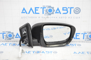 Side mirror right complete Nissan Murano z52 15-16 15 pins, camera, turn signal, heating, black G4