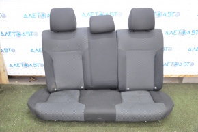 Rear row of seats 2 row VW Jetta 11-18 USA cloth black with gray insert