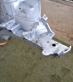Front left quarter VW Passat b8 16-19 USA silver, with central pillar, dented side member nose