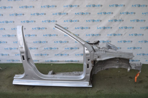 Front right quarter VW Passat b8 16-19 USA silver, with central pillar