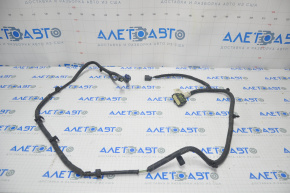 Ford Fusion mk5 13-16 front bumper wiring without fog lights and parking sensors, under the blinds