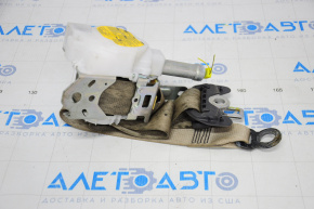 Driver's seat belt Toyota Prius 50 16-18 beige, water damage