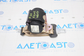 Seat belt rear center Toyota Prius 50 16-18 beige