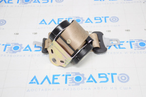 Seat belt rear center Toyota Prius 50 16-18 beige