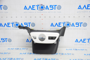 Central console front Toyota Prius 50 16-22 black with white