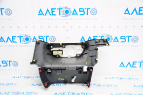 Central console front Toyota Prius 50 16-22 black with white