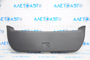 Lower trunk door trim Toyota Prius 50 16-22 black, scratch, without plug