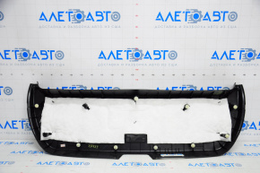 Lower trunk door trim Toyota Prius 50 16-22 black, scratch, without plug