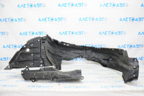 Front left fender liner Toyota Prius 50 16-18 complete 3 parts