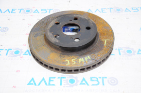 Front right brake disc Toyota Prius 50 16-22 255/25mm rusty