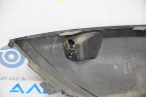 Left rear bumper arch trim Fiat 500L 14-17 Trekking, broken fastener