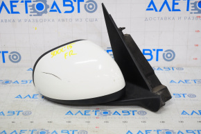 Side mirror right complete Fiat 500L 14-19 7 pins, heated, white