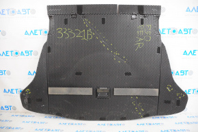 Trunk floor Toyota Prius 50 16-22 black without spare tire, dented, tears