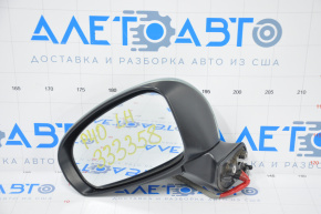 Left side mirror assembly Toyota Prius V 12-14 5 pins, green