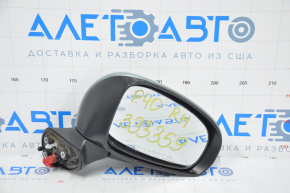 Side mirror right complete Toyota Prius V 12-17 5 pins, green