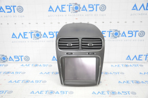 Monitor, display, navigation Dodge Journey 11-20 with frame, broken fastener, scratches