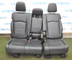 Rear row of seats 2 row Dodge Journey 11- leather black, mechanical