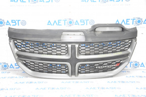 Radiator grill grill Dodge Journey 11-19 in body color graphite PAJ with emblem