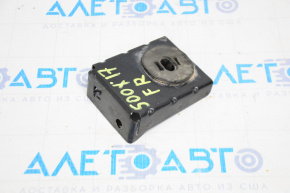 Radiator support lower right Fiat 500X 16-18 with bracket, rubber + metal