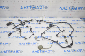 Wiring front bumper Ford Escape MK3 13-16 for fog lights and parking sensors, no chip