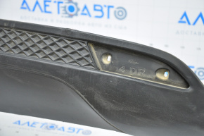 Rear bumper lip Ford Focus mk3 11-18 4d structure dents, scratches, break, scuffed