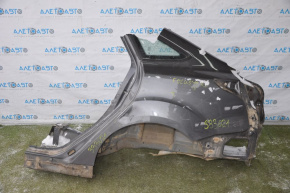 Quarter wing rear left Ford Focus mk3 11-18 4d, graphite, dent