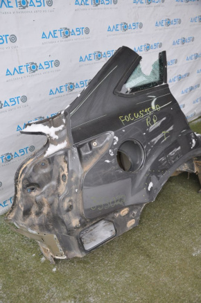 Quarter wing rear right Ford Focus mk3 11-18 4d, graphite, dent
