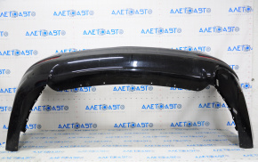 Rear bumper assembly Ford Fusion mk5 13-18 for 1 pipe, for parking sensors, black, with absorber