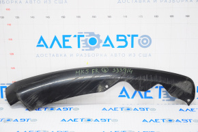 Front bumper lip right Ford Fusion mk5 13-16 black, worn
