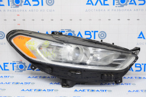 Headlight front right bare Ford Fusion mk5 13-16 water damage