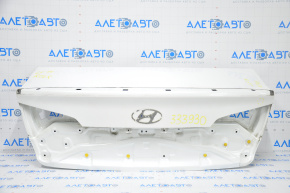 Trunk lid Hyundai Sonata 15-17 white W8 butt, painted