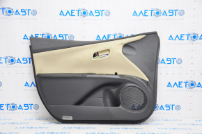 Door trim card front left Toyota Prius 50 16-22 black with beige insert, for dry cleaning