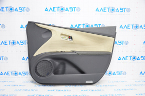 Door trim card front right Toyota Prius 50 16-22 black with beige insert, for dry cleaning