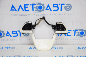 Toyota Prius 50 16-18 steering wheel control buttons for lane keeping and radar white inserts
