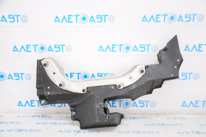 Right fuel tank guard Toyota Prius 50 16-18 with overlay, cracks