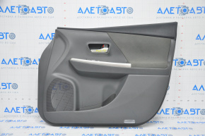 Door trim card front right Toyota Prius V 12-14 cloth dark gray, butt